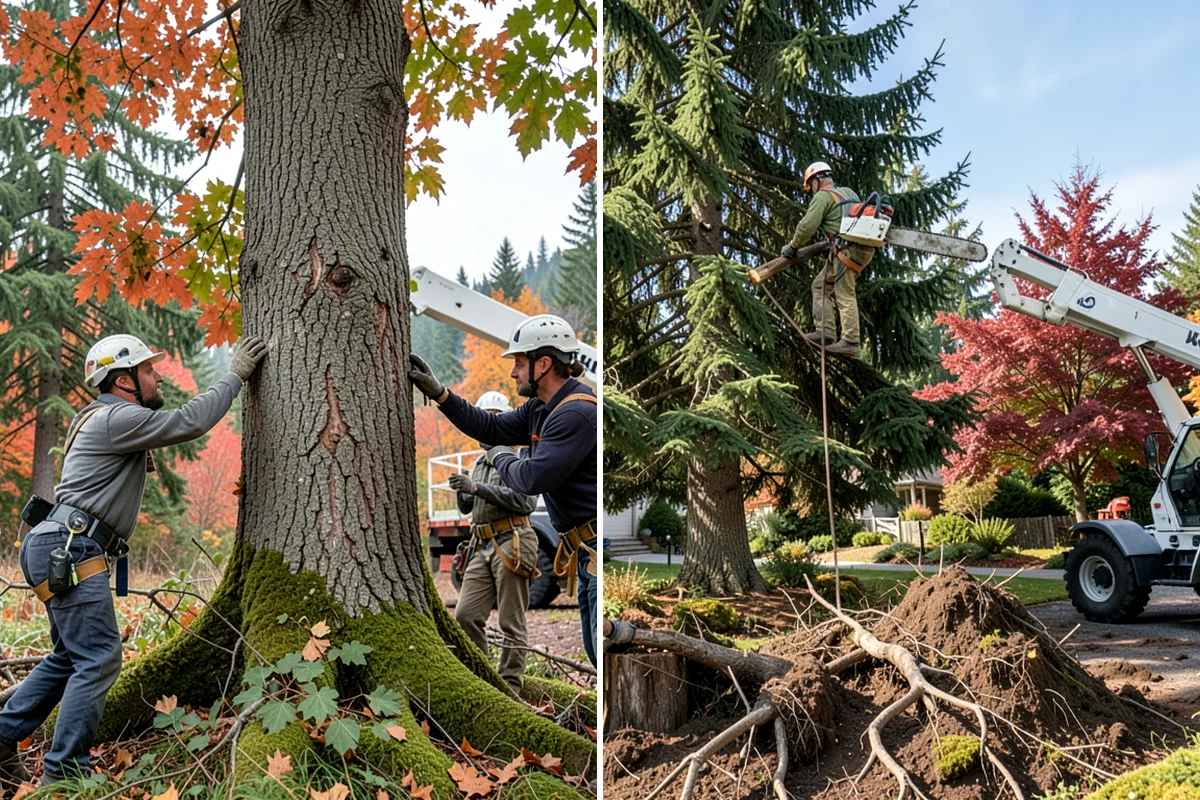 Dead tree removal in Sedro-Woolley, Skagit County, WA - On-site assessment and hazard evaluation