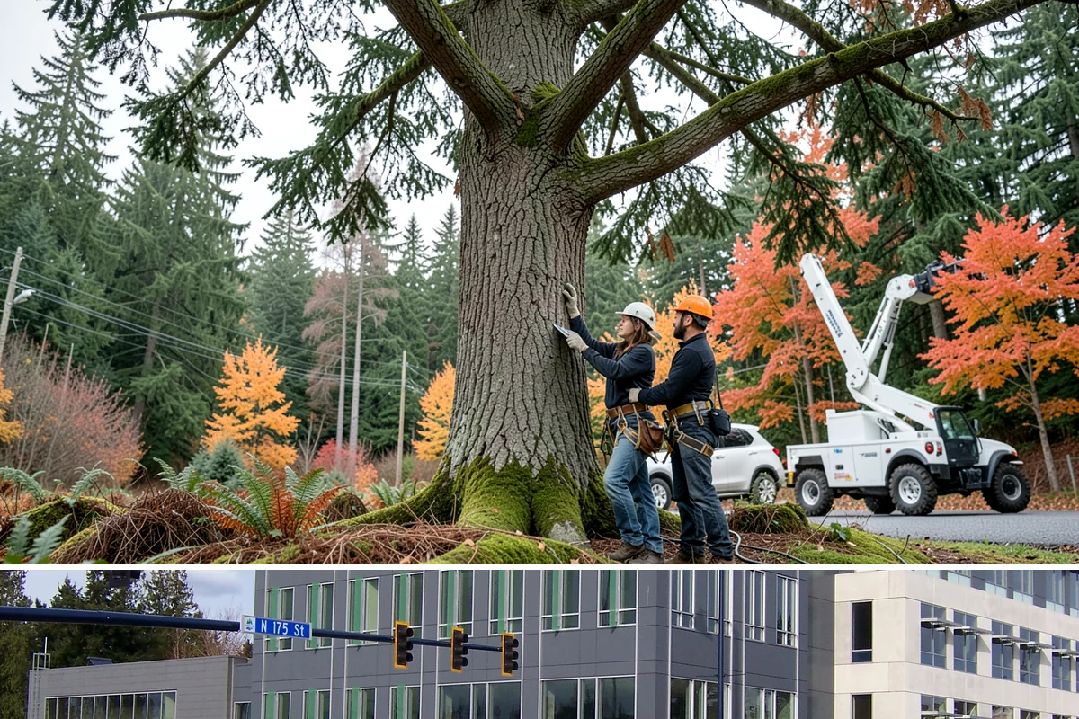 Dead tree removal in Shoreline, King County, WA - In the Puget Sound climate, dead tree removal can be performed year-round but is often scheduled during dry seasons when frozen...