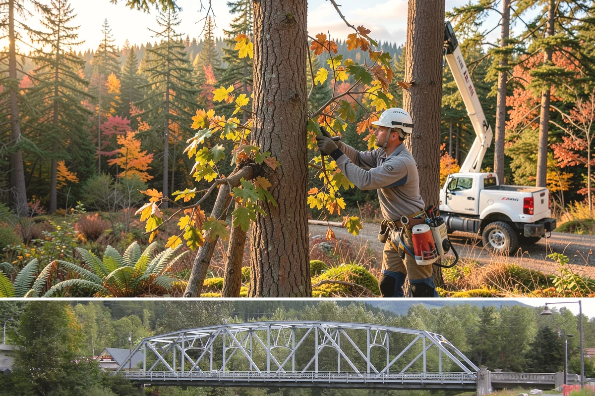 Dead tree removal in Skykomish, King County, WA - In the Puget Sound climate, dead tree removal can be performed year-round but is often scheduled during dry seasons when frozen...