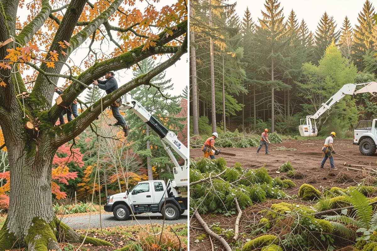 Dead tree removal in Stanwood, Snohomish County, WA - On-site assessment and hazard evaluation