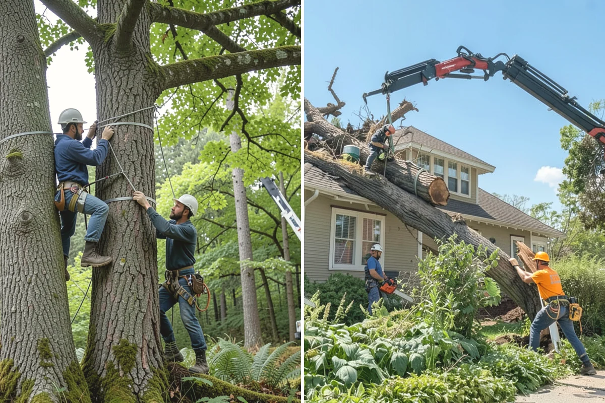 Dead tree removal in Steilacoom, Pierce County, WA - On-site assessment and hazard evaluation