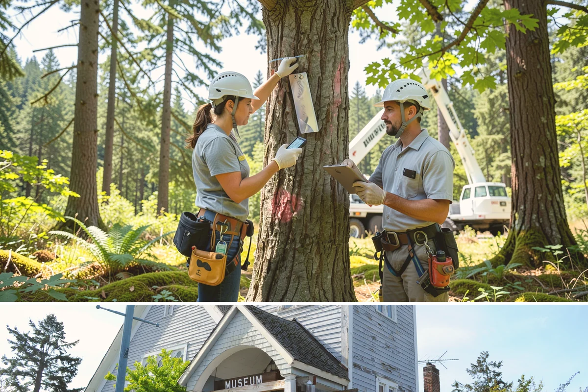 Dead tree removal in Steilacoom, Pierce County, WA - In the Puget Sound climate, dead tree removal can be performed year-round but is often scheduled during dry seasons when frozen...