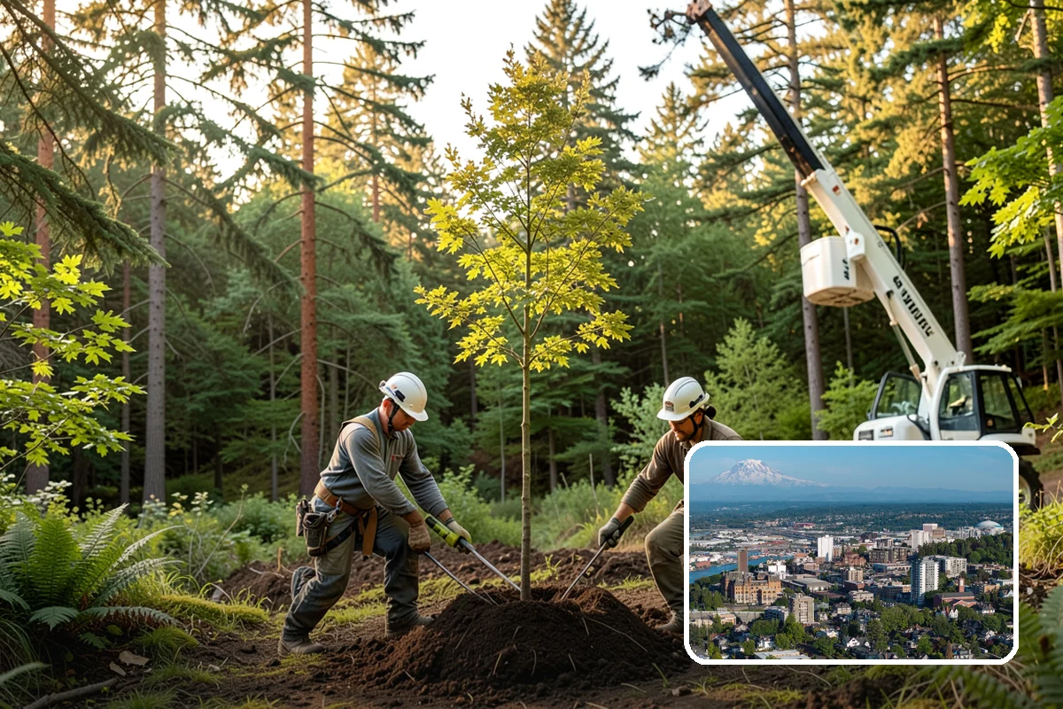 Dead tree removal in Tacoma, Pierce County, WA - Removes safety hazards and reduces liability