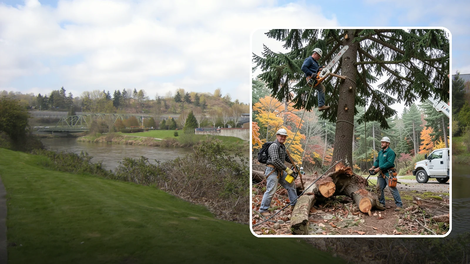 Dead tree removal in Tukwila, King County, WA - The removal of dead trees that no longer have living tissue.