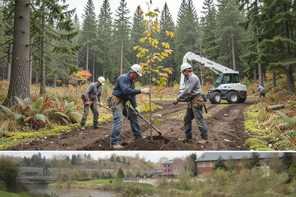 Dead tree removal in Tukwila, King County, WA - In the Puget Sound climate, dead tree removal can be performed year-round but is often scheduled during dry seasons when frozen...