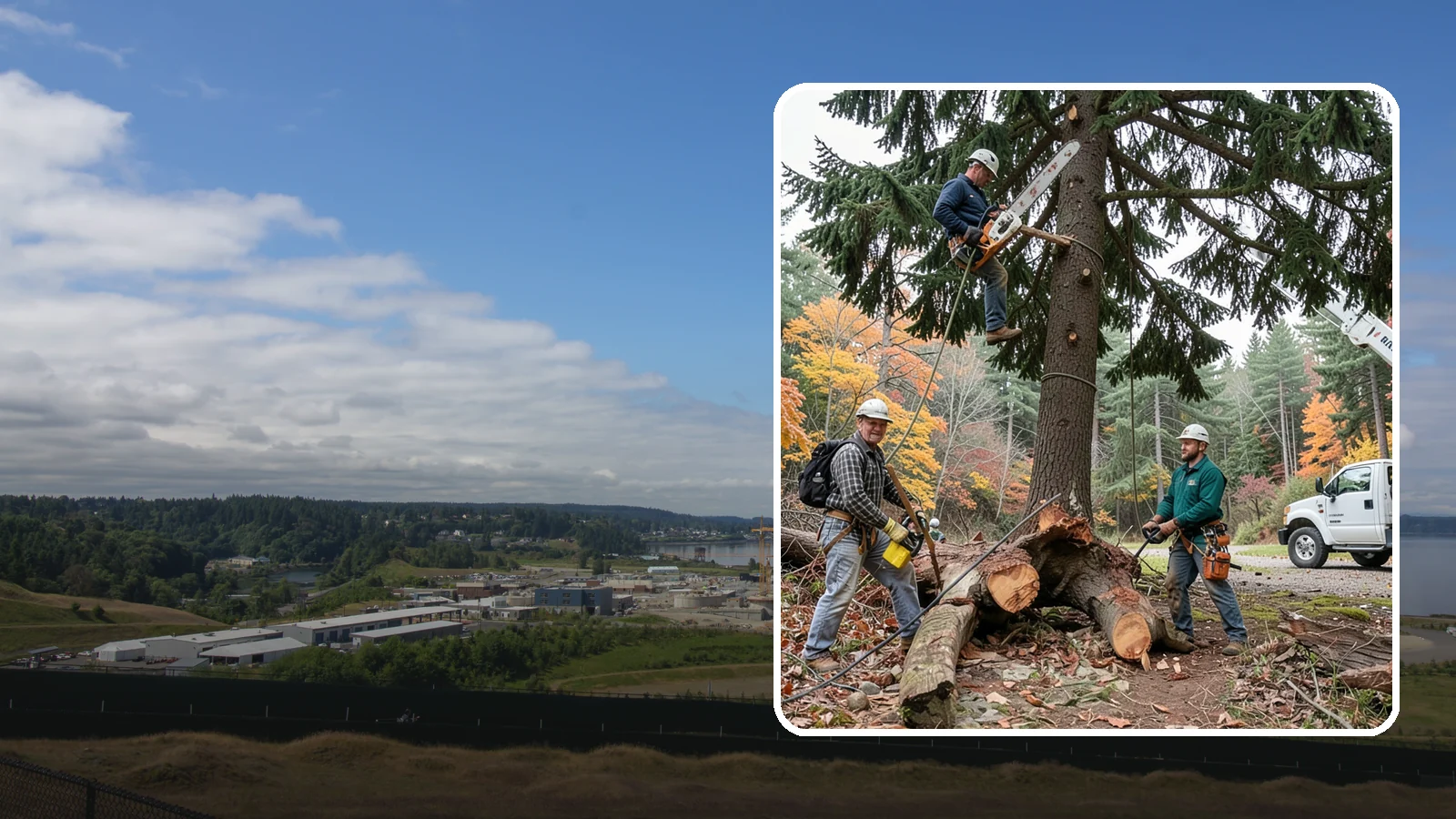 Dead tree removal in University Place, Pierce County, WA - The removal of dead trees that no longer have living tissue.