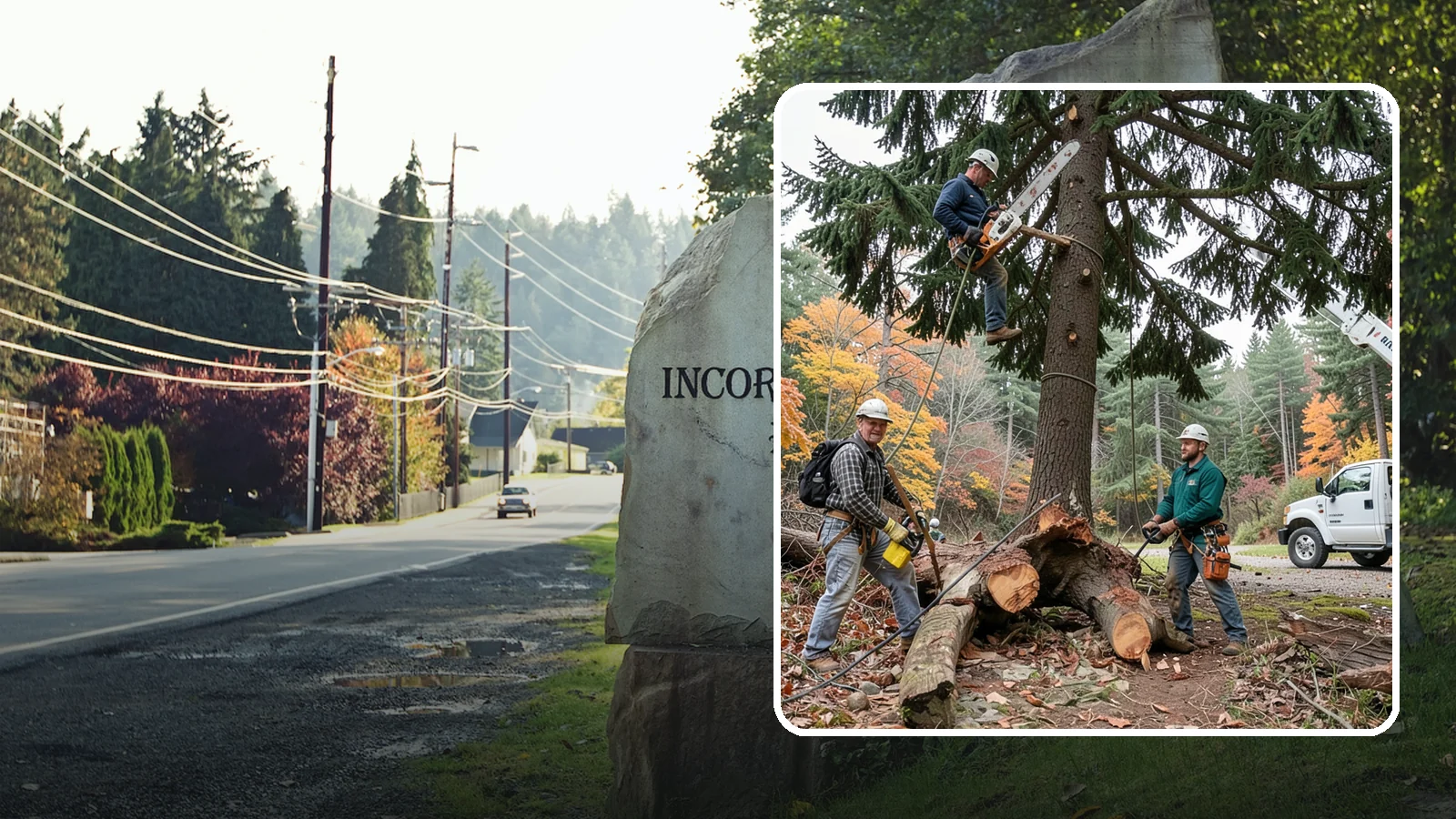 Dead tree removal in Wilkeson, Pierce County, WA - The removal of dead trees that no longer have living tissue.