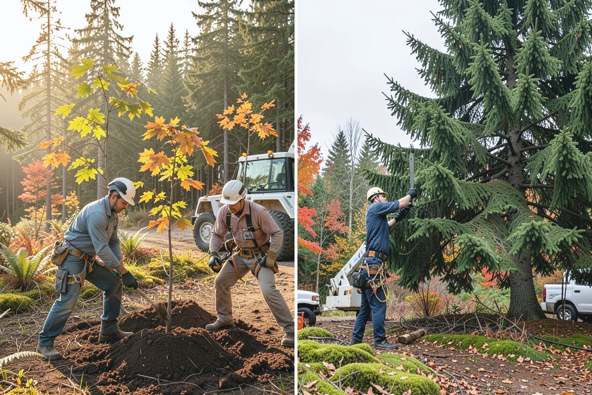 Dead tree removal in Wilkeson, Pierce County, WA - On-site assessment and hazard evaluation