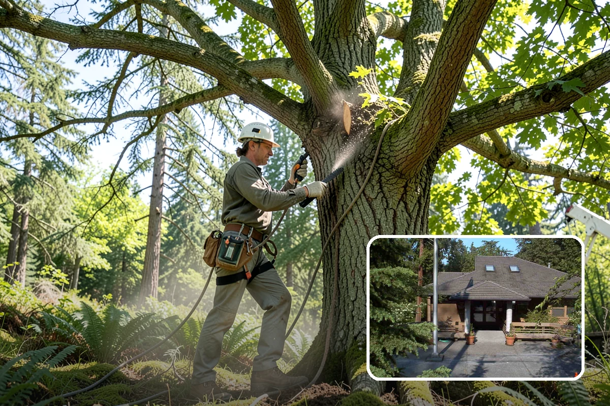 Dead tree removal in Yarrow Point, King County, WA - Removes safety hazards and reduces liability
