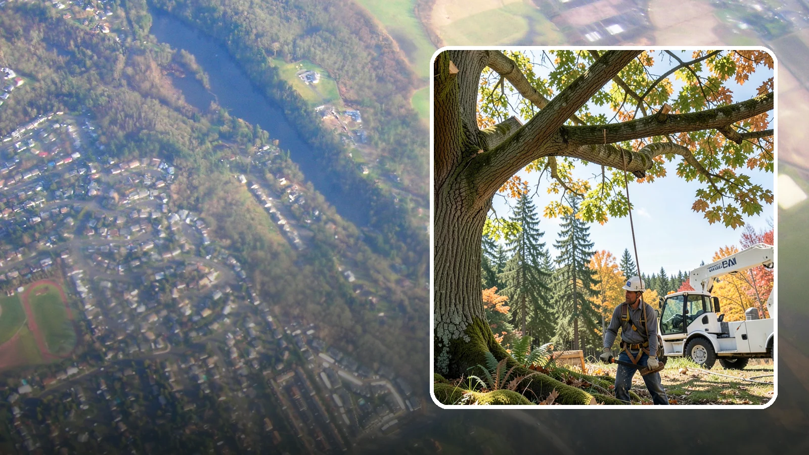 Deadwood removal in Algona, King County, WA - The removal of dead branches from the canopy.