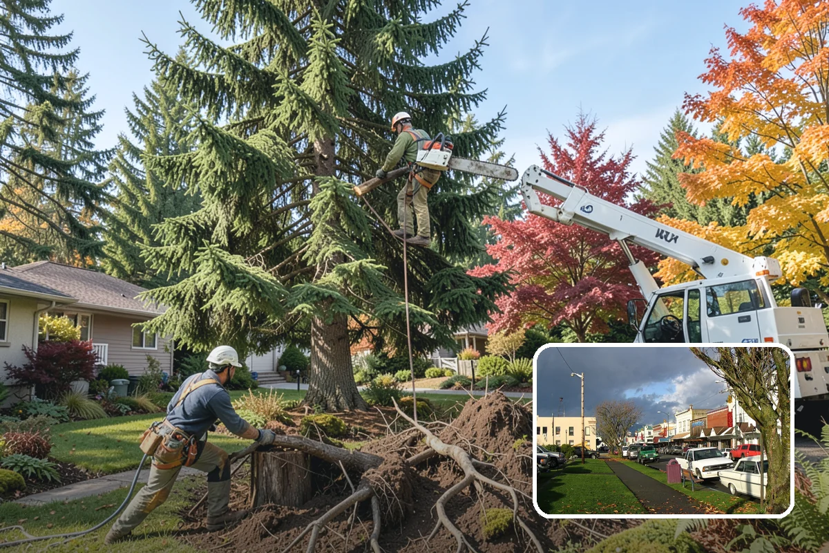 Deadwood removal in Arlington, Snohomish County, WA - Improves tree structure, health, and appearance