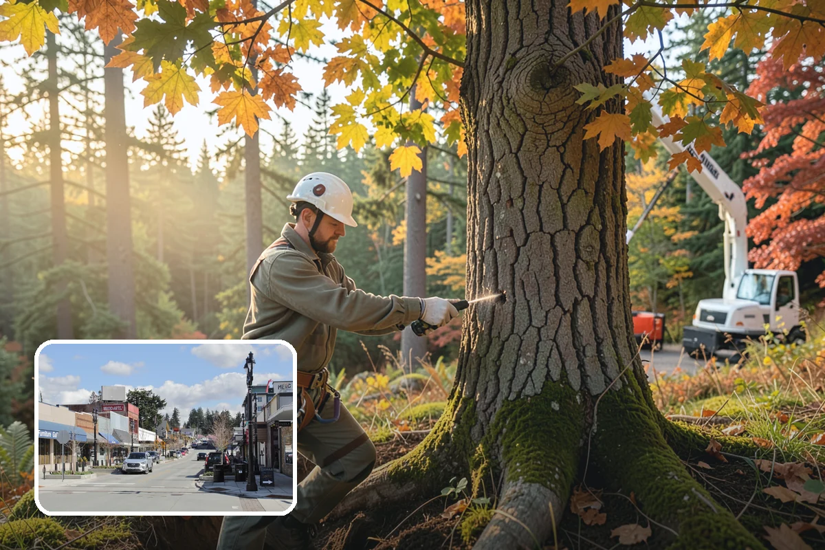 Deadwood removal in Bothell, King County, WA - Improves tree structure, health, and appearance