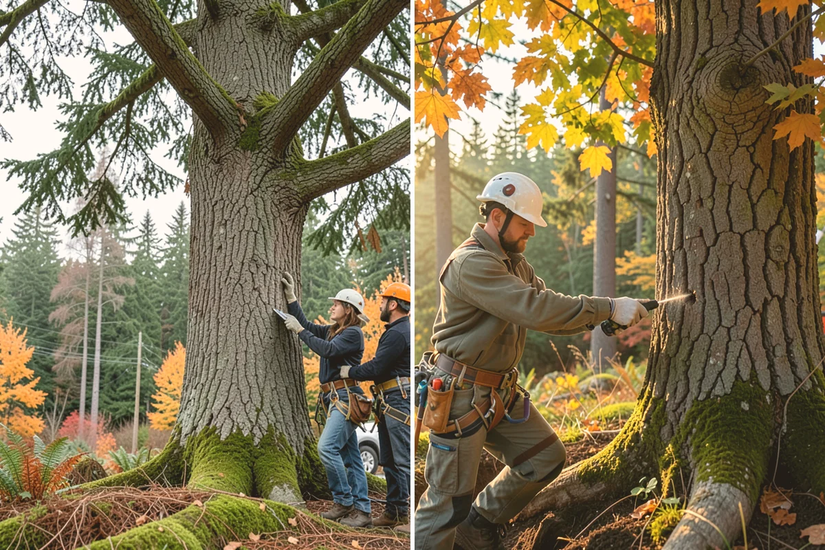 Deadwood removal in Brier, Snohomish County, WA - Assess canopy condition and pruning objectives