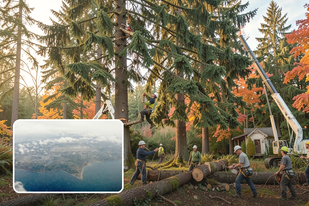 Deadwood removal in Burien, King County, WA - Improves tree structure, health, and appearance