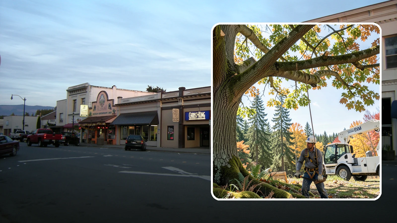 Deadwood removal in Burlington, Skagit County, WA - The removal of dead branches from the canopy.