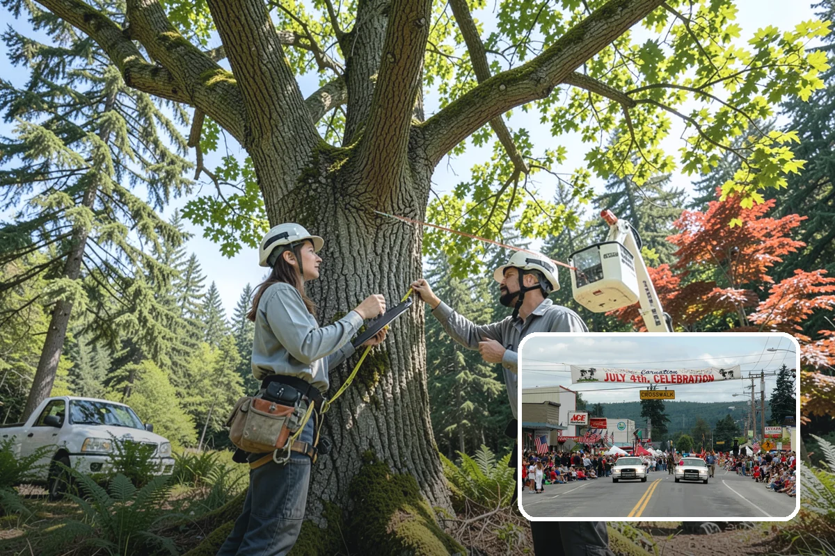 Deadwood removal in Carnation, King County, WA - Improves tree structure, health, and appearance