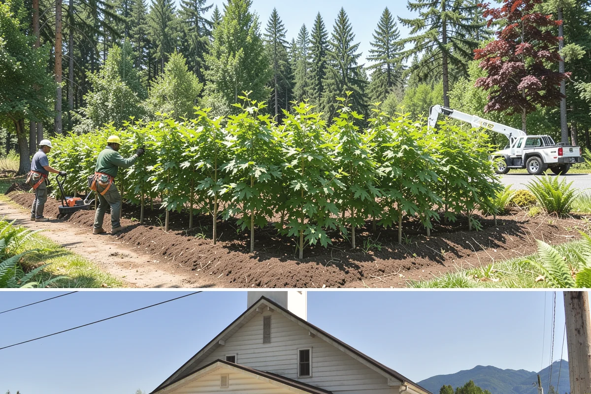 Deadwood removal in Concrete, Skagit County, WA - This work can generally be performed year-round in the Puget Sound climate but may require specific timing considerations for...