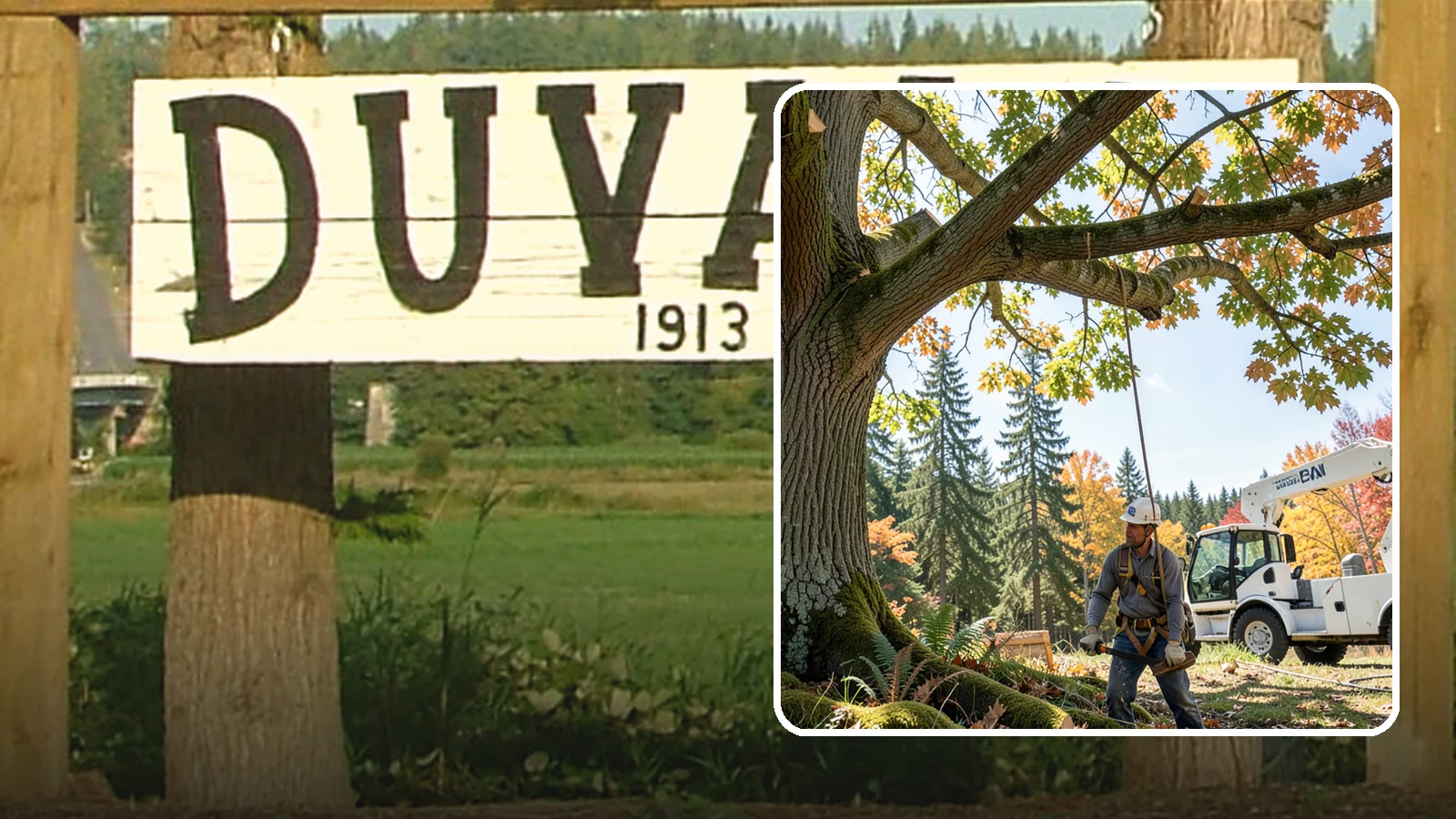 Deadwood removal in Duvall, King County, WA - The removal of dead branches from the canopy.