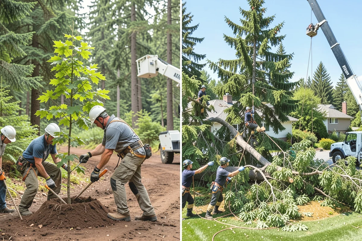 Deadwood removal in Duvall, King County, WA - Assess canopy condition and pruning objectives