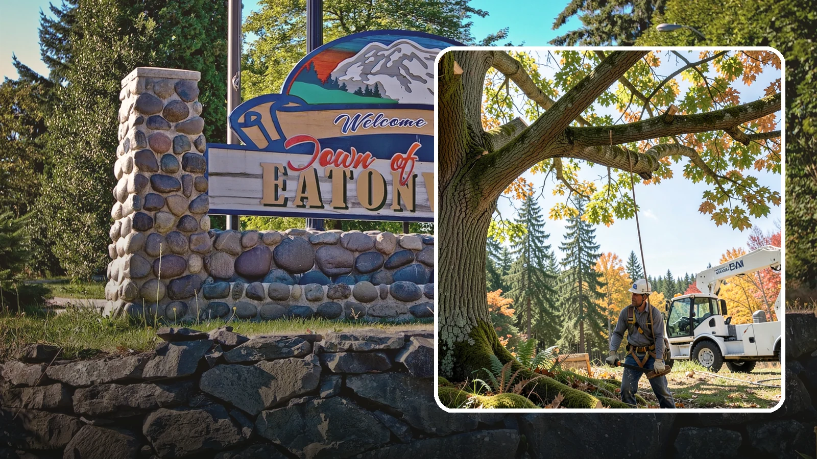 Deadwood removal in Eatonville, Pierce County, WA - The removal of dead branches from the canopy.