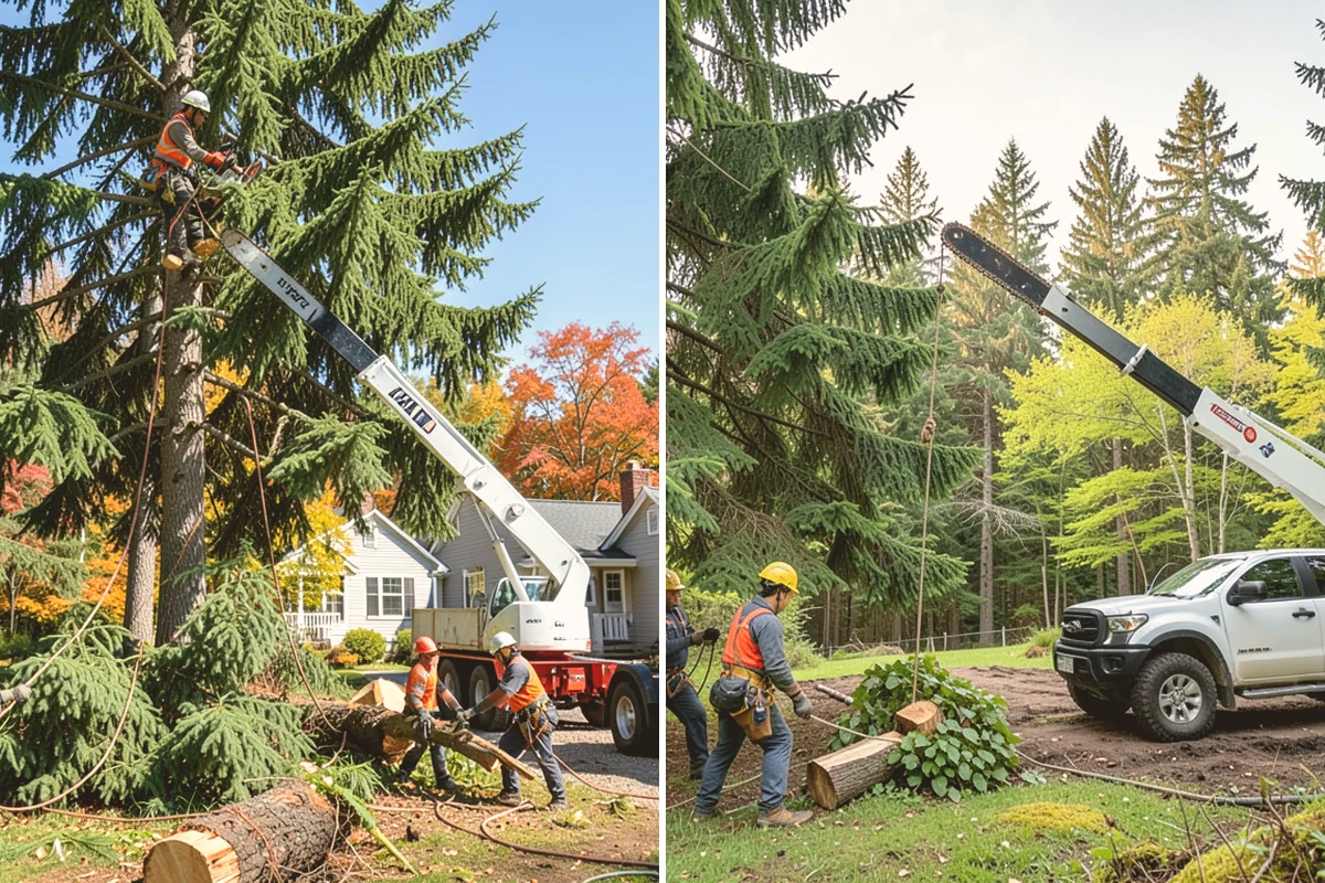 Deadwood removal in Eatonville, Pierce County, WA - Assess canopy condition and pruning objectives
