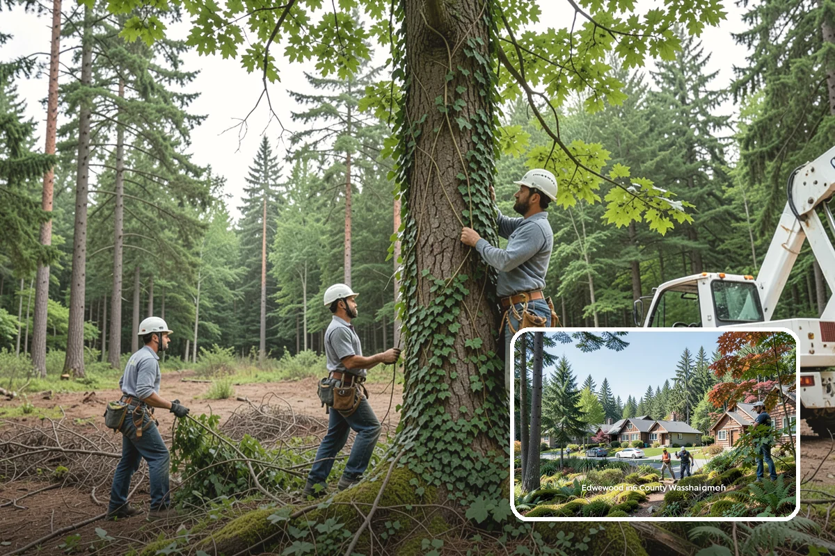 Deadwood removal in Edgewood, Pierce County, WA - Improves tree structure, health, and appearance