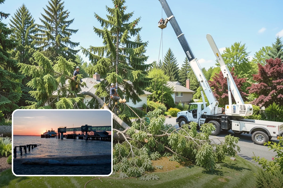 Deadwood removal in Edmonds, Snohomish County, WA - Improves tree structure, health, and appearance