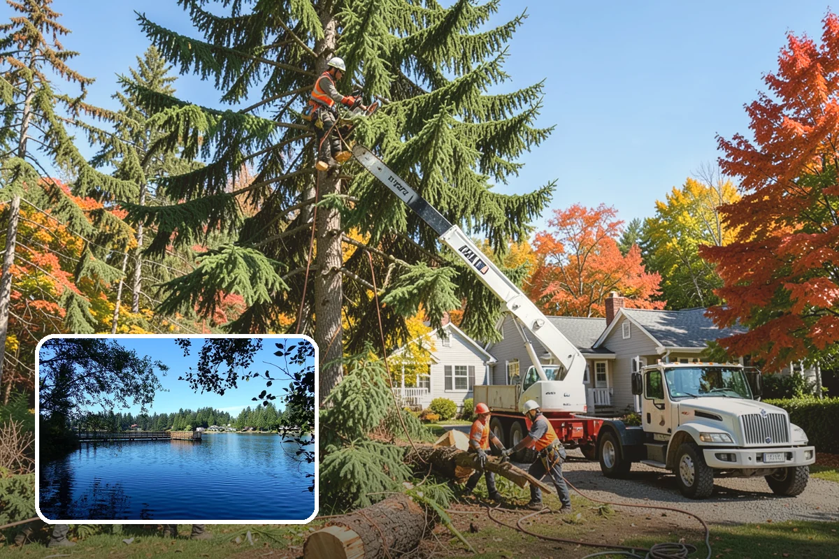 Deadwood removal in Federal Way, King County, WA - Improves tree structure, health, and appearance