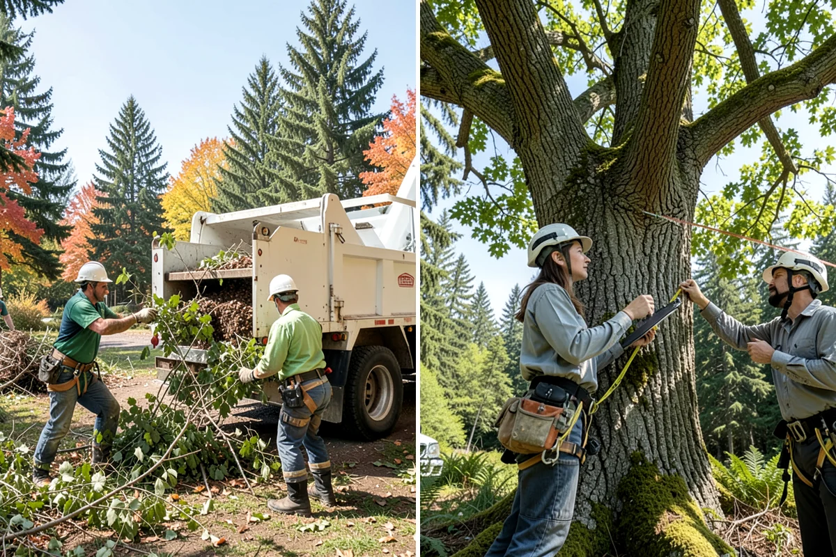 Deadwood removal in Federal Way, King County, WA - Assess canopy condition and pruning objectives
