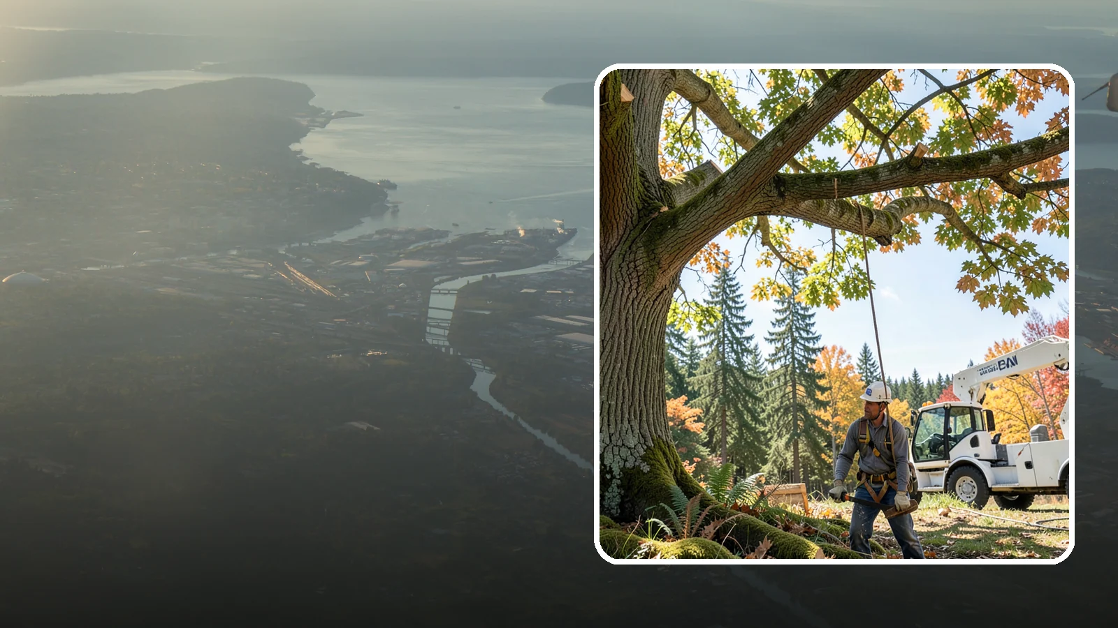 Deadwood removal in Fife, Pierce County, WA - The removal of dead branches from the canopy.