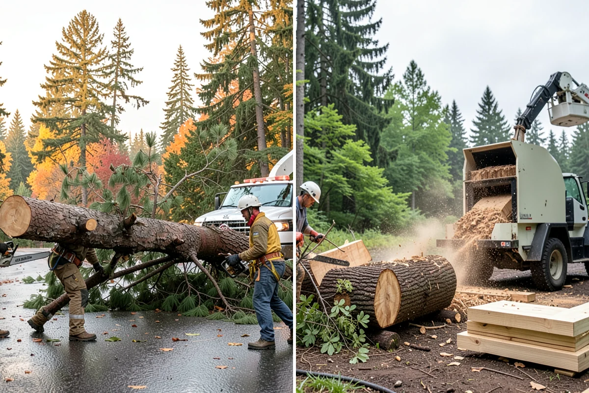 Deadwood removal in Gig Harbor, Pierce County, WA - Assess canopy condition and pruning objectives