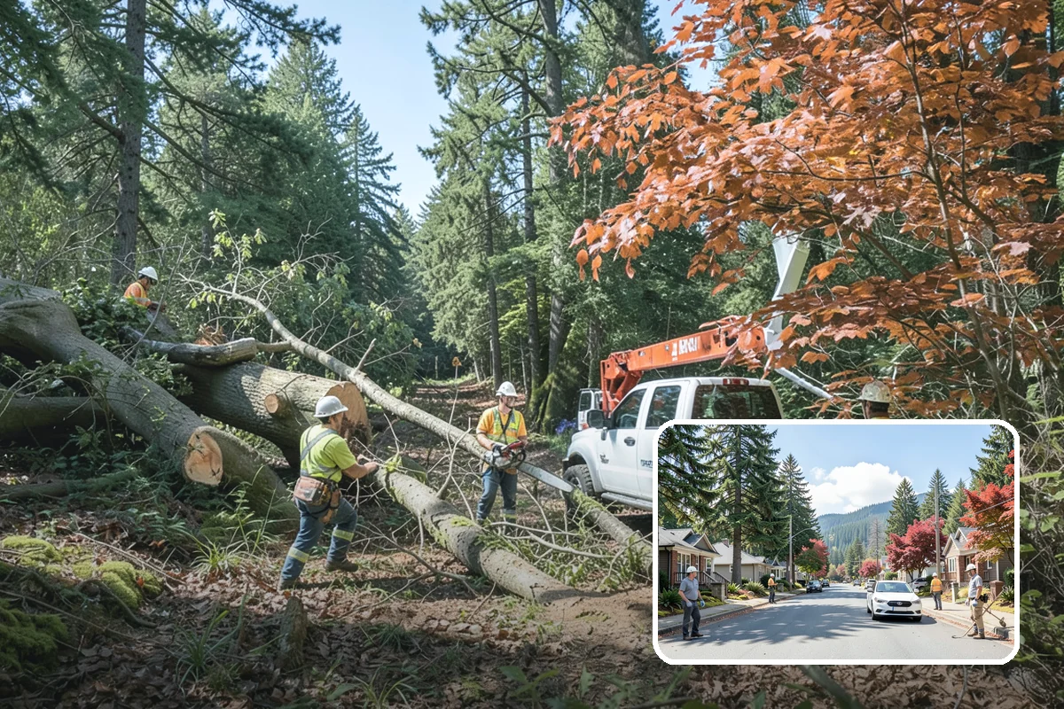 Deadwood removal in Hunts Point, King County, WA - Improves tree structure, health, and appearance