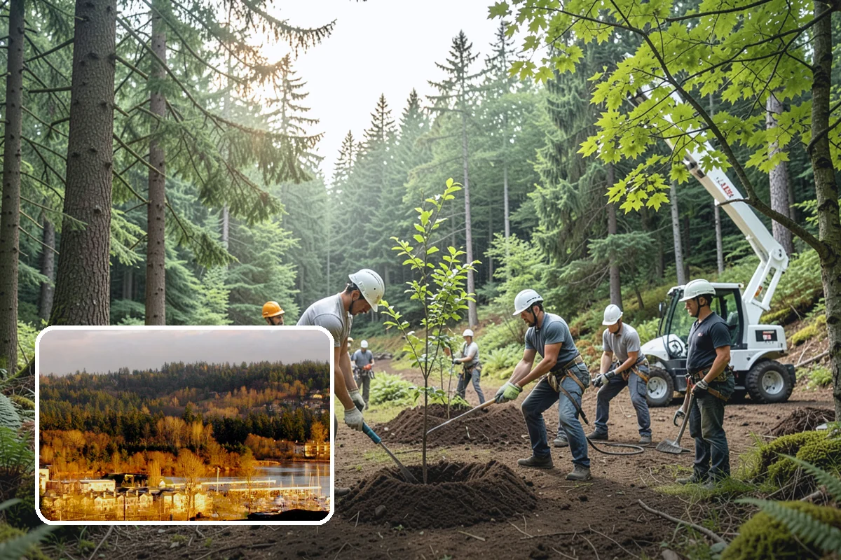 Deadwood removal in Kenmore, King County, WA - Improves tree structure, health, and appearance