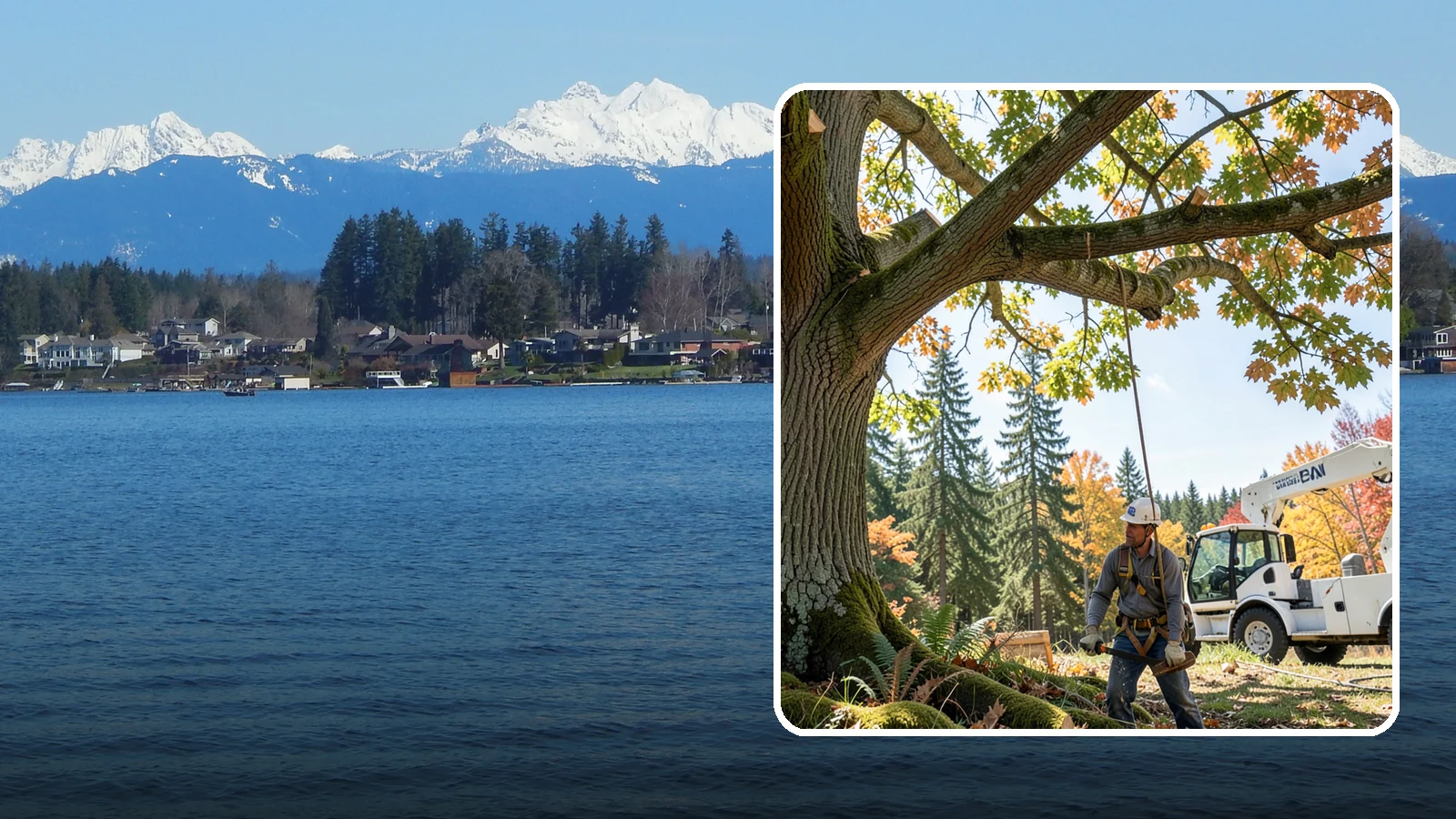 Deadwood removal in Lake Stevens, Snohomish County, WA - The removal of dead branches from the canopy.