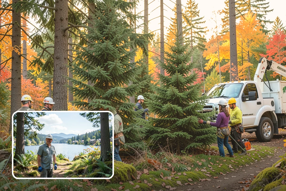 Deadwood removal in Milton, King County, WA - Improves tree structure, health, and appearance