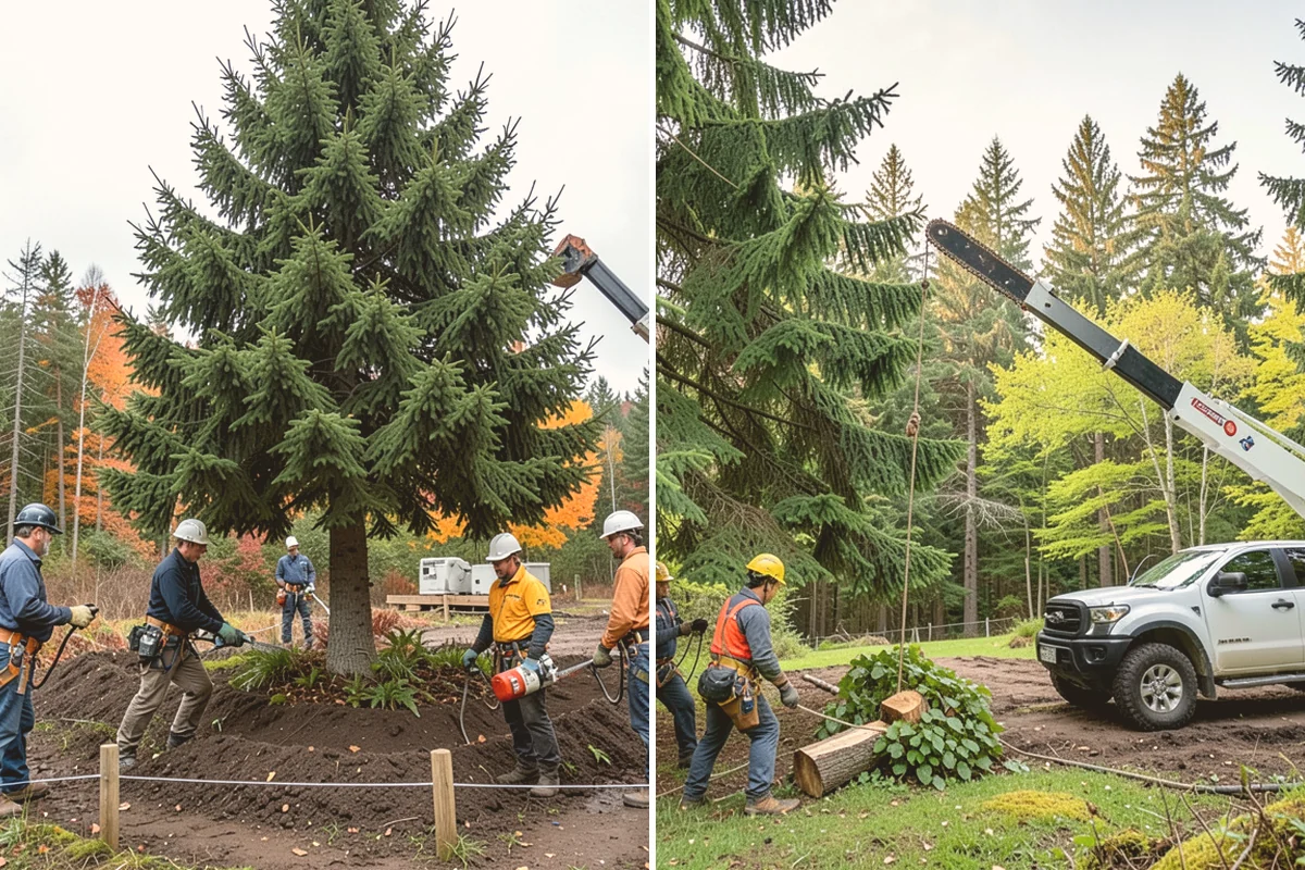 Deadwood removal in Milton, King County, WA - Assess canopy condition and pruning objectives
