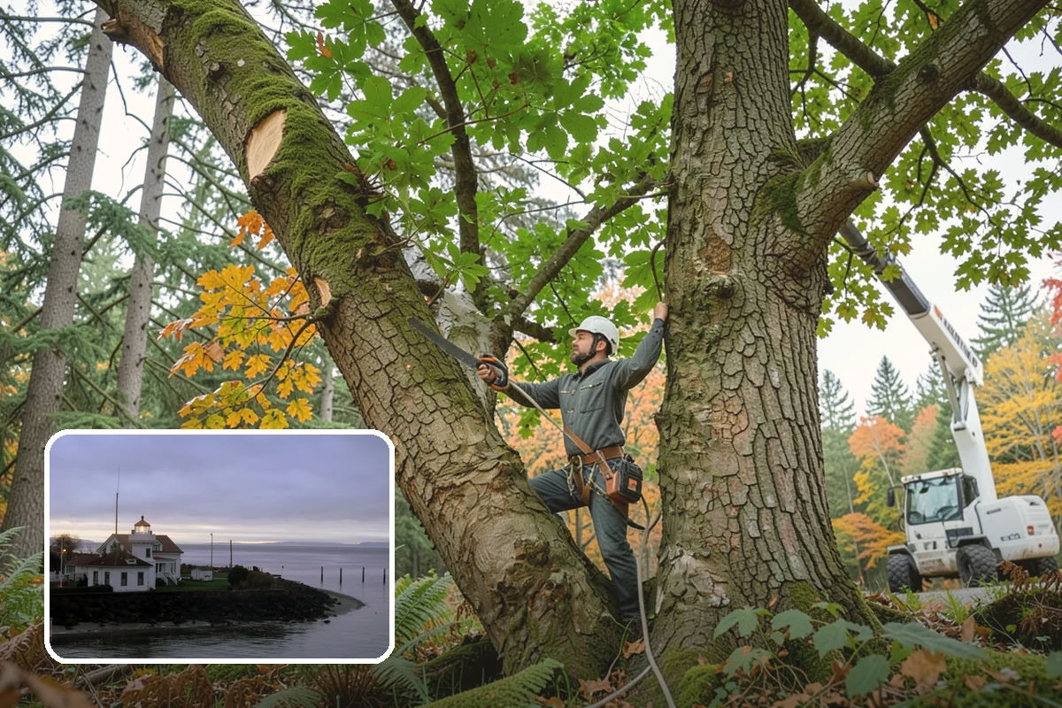 Deadwood removal in Mukilteo, Snohomish County, WA - Improves tree structure, health, and appearance