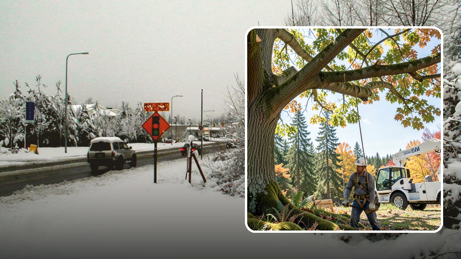 Deadwood removal in Newcastle, King County, WA - The removal of dead branches from the canopy.