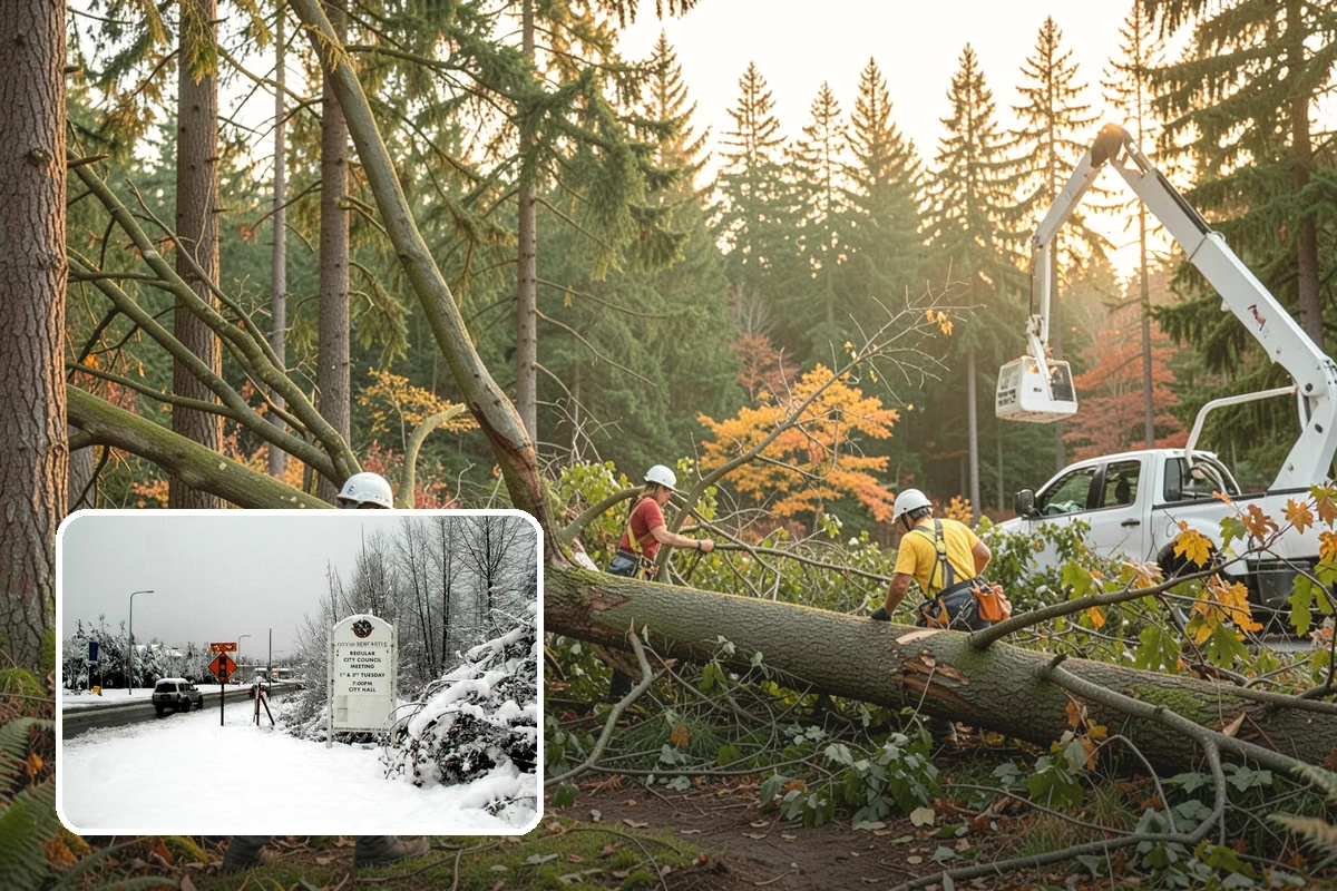 Deadwood removal in Newcastle, King County, WA - Improves tree structure, health, and appearance