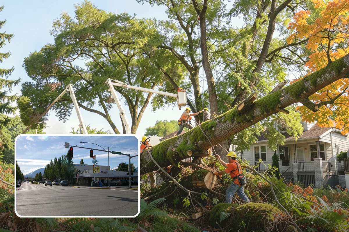 Deadwood removal in North Bend, King County, WA - Improves tree structure, health, and appearance