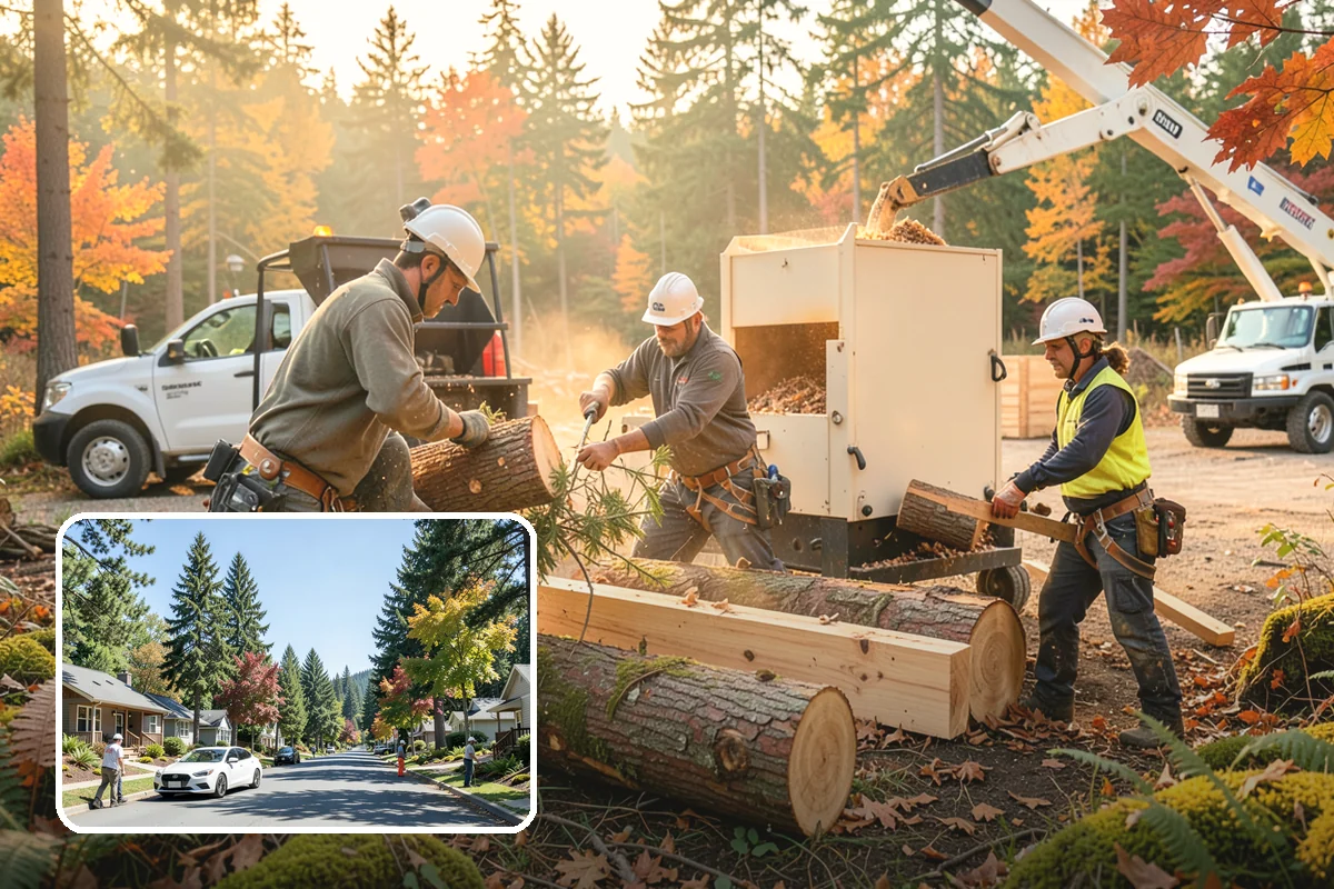 Deadwood removal in Orting, Pierce County, WA - Improves tree structure, health, and appearance