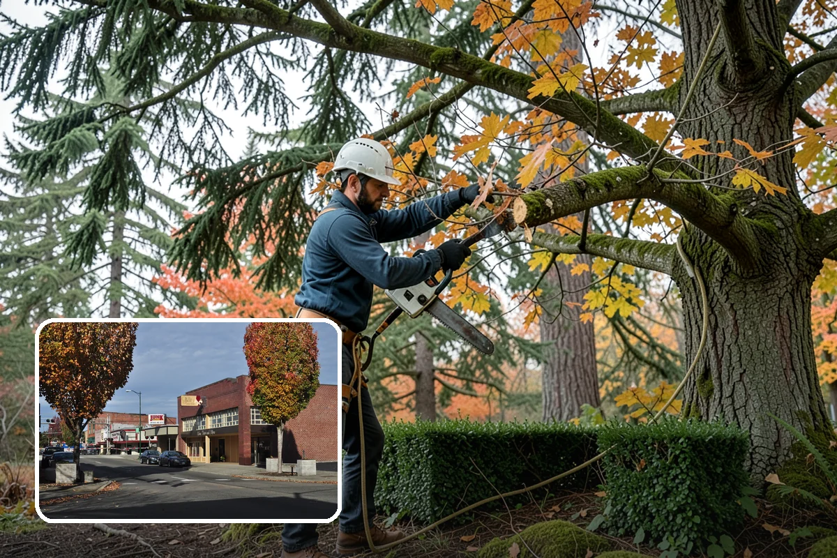 Deadwood removal in Puyallup, Pierce County, WA - Improves tree structure, health, and appearance