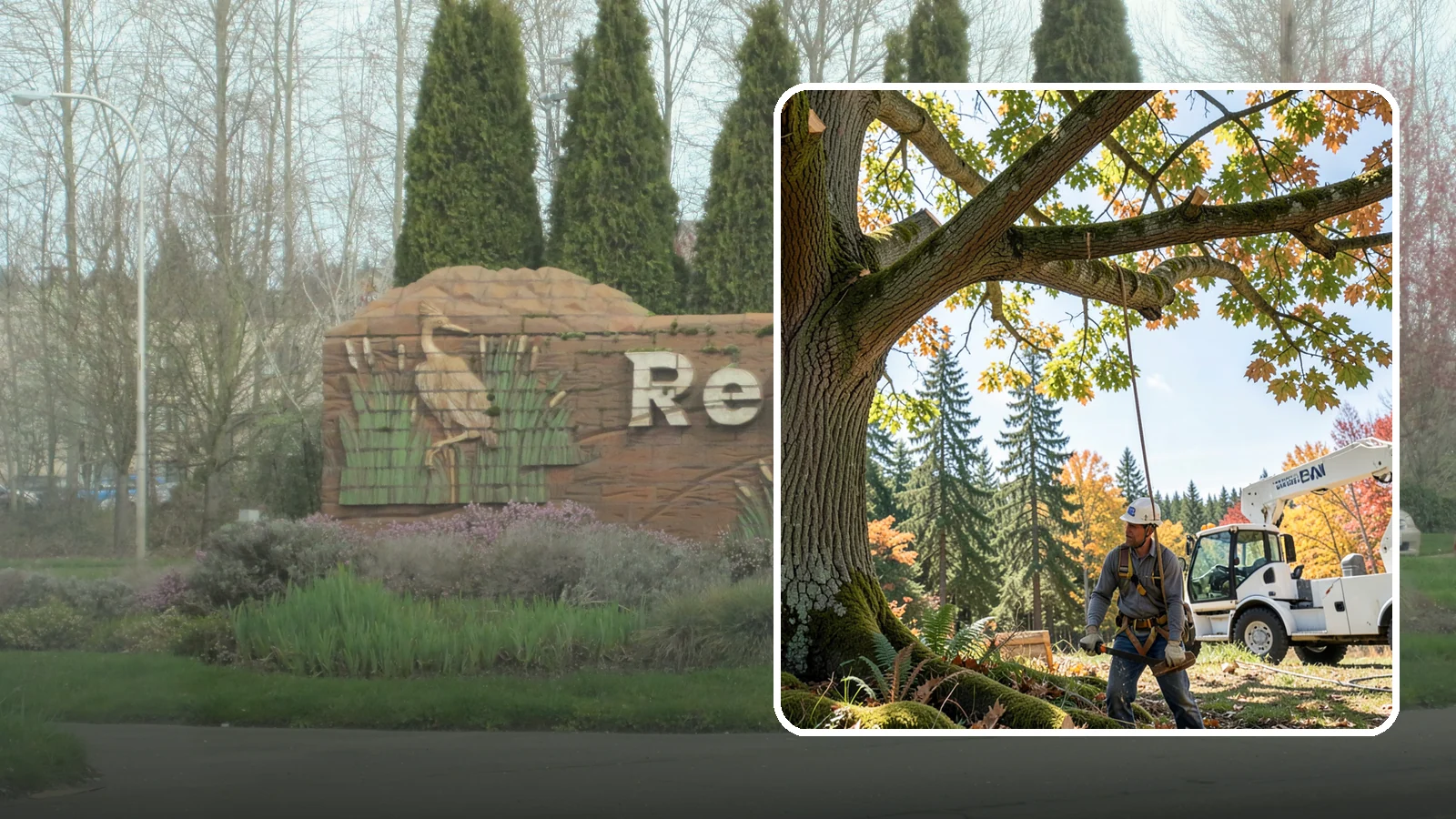 Deadwood removal in Renton, King County, WA - The removal of dead branches from the canopy.