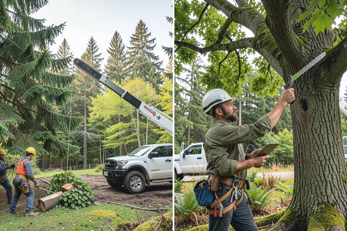 Deadwood removal in Roy, Pierce County, WA - Assess canopy condition and pruning objectives