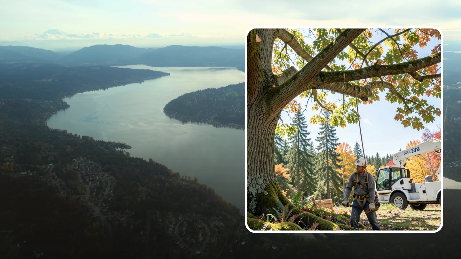 Deadwood removal in Sammamish, King County, WA - The removal of dead branches from the canopy.