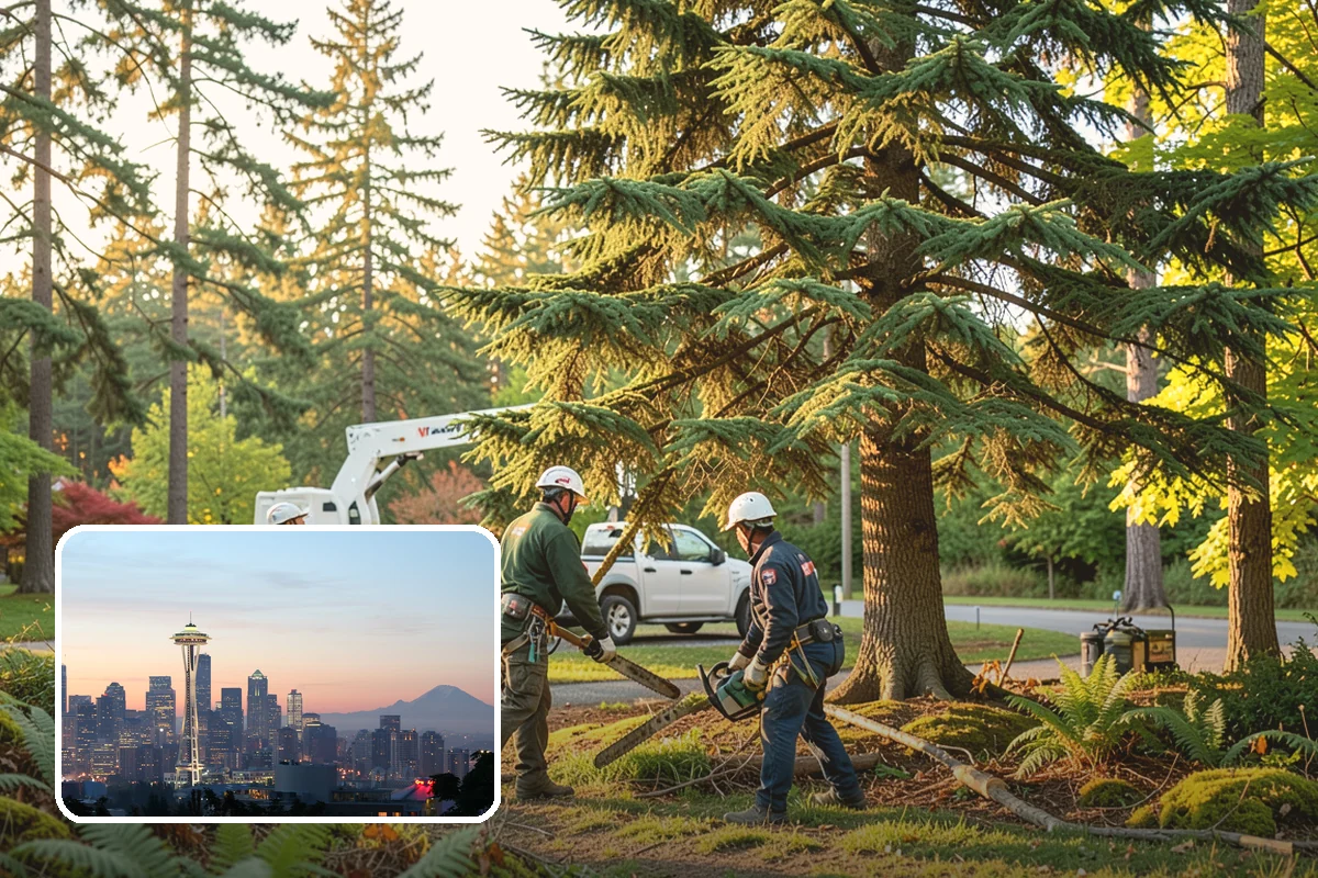 Deadwood removal in Seattle, King County, WA - Improves tree structure, health, and appearance