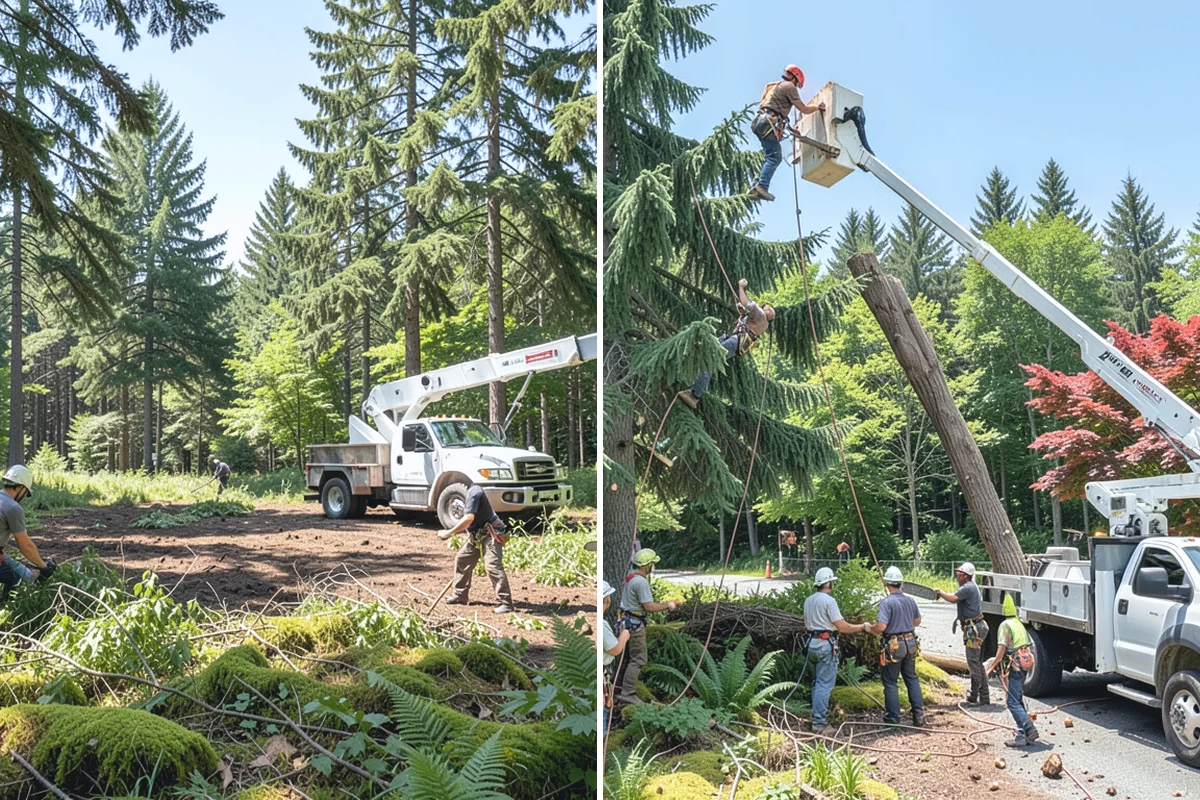 Deadwood removal in Skykomish, King County, WA - Assess canopy condition and pruning objectives