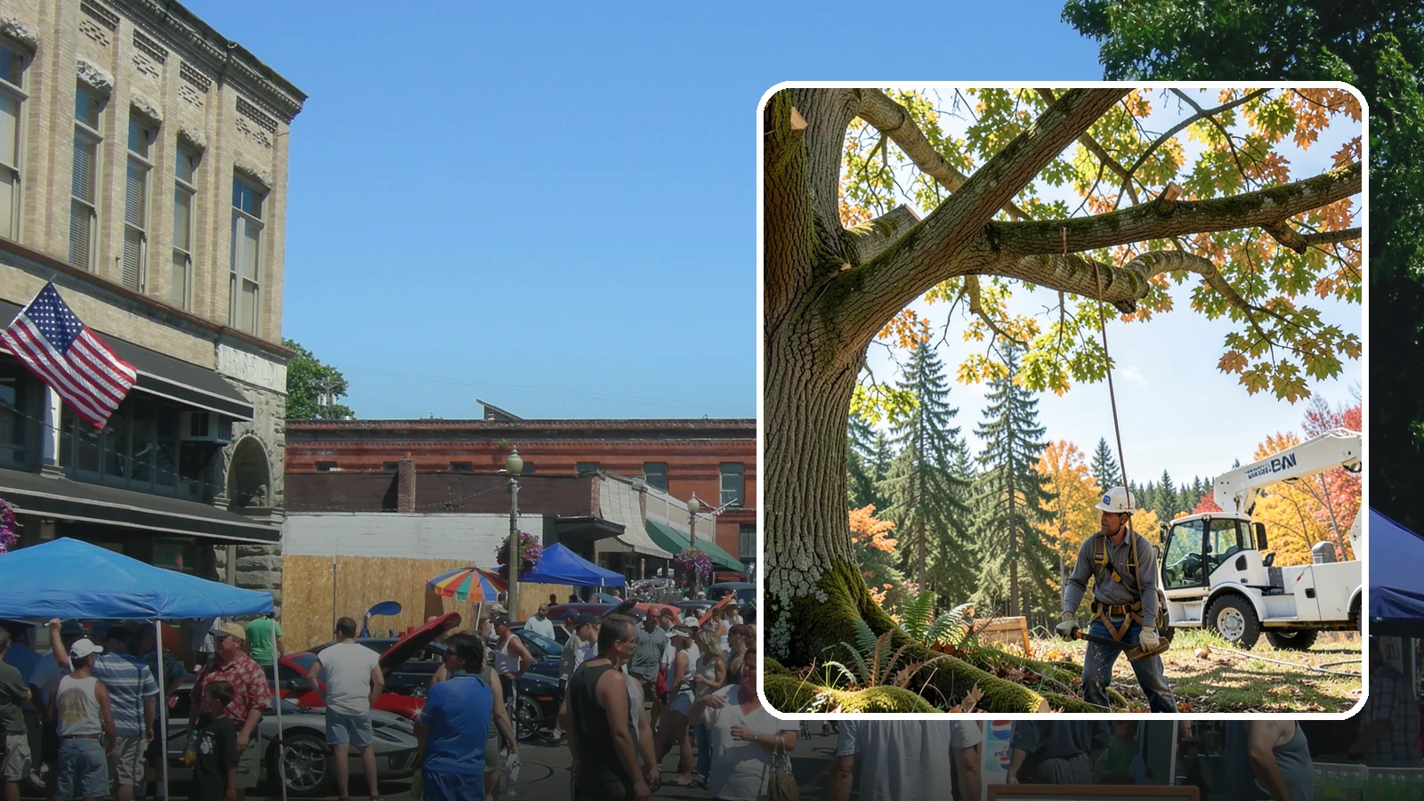 Deadwood removal in Snohomish, Snohomish County, WA - The removal of dead branches from the canopy.