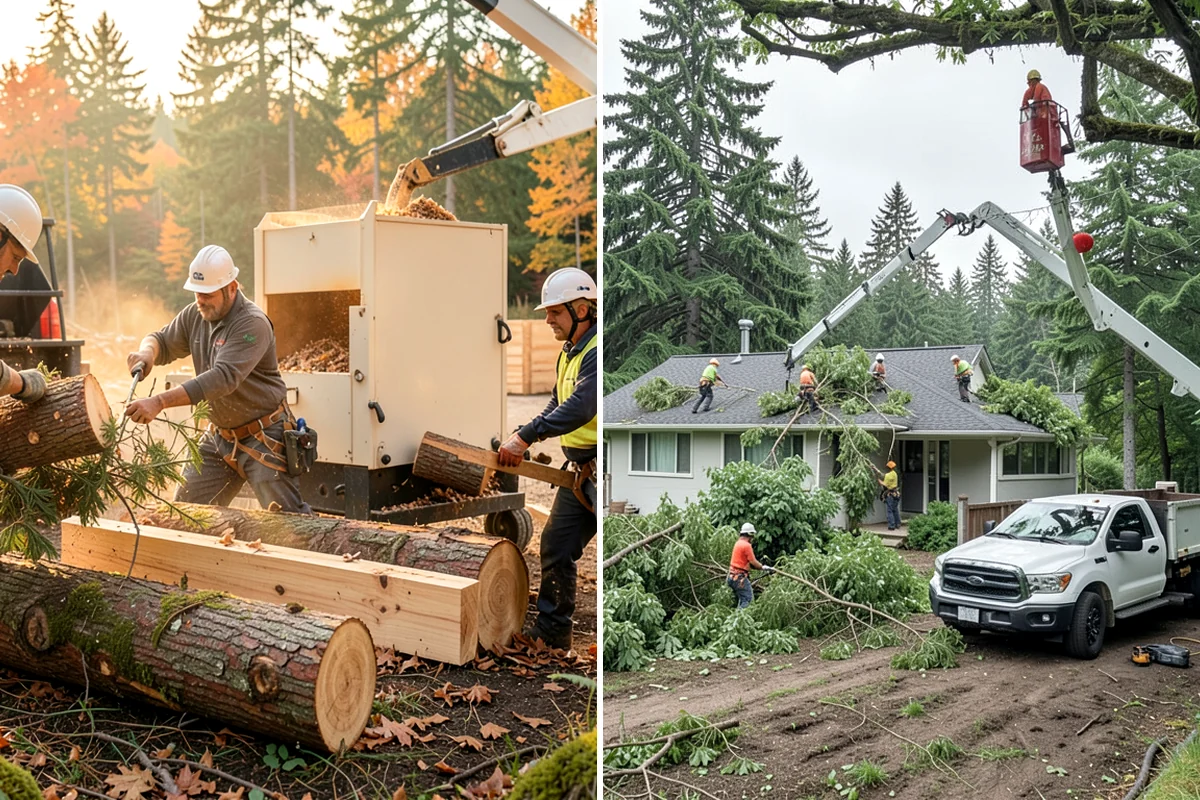 Deadwood removal in Snoqualmie, King County, WA - Assess canopy condition and pruning objectives