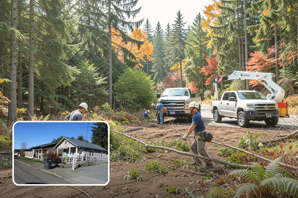 Deadwood removal in South Prairie, Pierce County, WA - Improves tree structure, health, and appearance